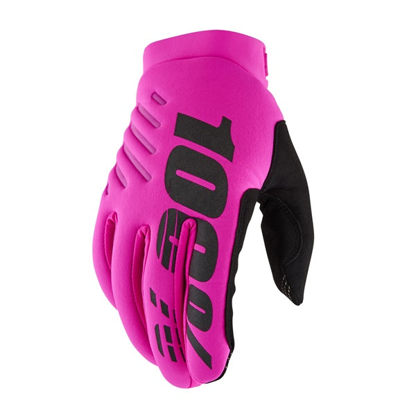 グラブ 100%/22fa BRISKER COLD NEON.PINK M