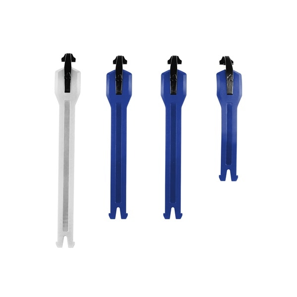 ブーツパーツ LEATT 4.5 ストラップ Bu/3P+Wh/1P