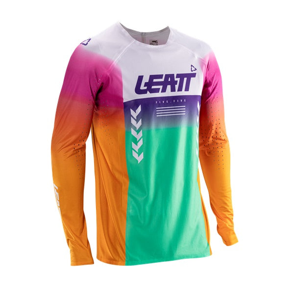 ジャージ LEATT 5.5 ULTRAWELD Pinata Teal L※