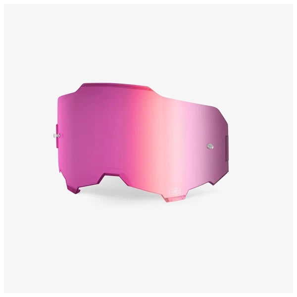 ゴーグルパーツ 100% レンズ ARMEGA用 PINKミラー