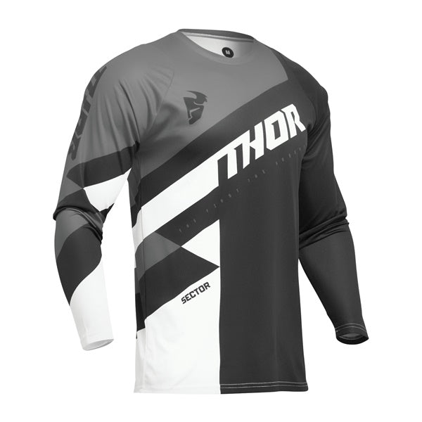 ジャージ KIDS THOR SECTOR CHECKER BK/GRY M ※
