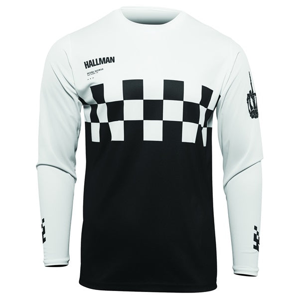 ジャージ THOR HALLMAN CHEQ BK/WH M