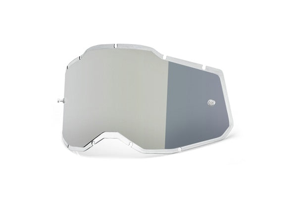 ゴーグルパーツ 100% RAS2 レンズInj SILフラッシュミラー