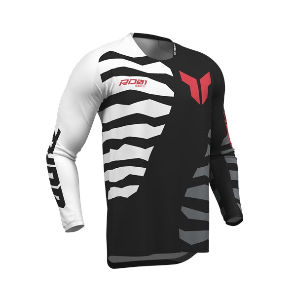 ジャージ THOR27 LAUNCH SHREDDER BK/WH S