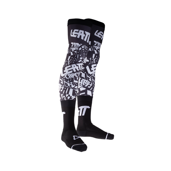 ソックス LEATT/24 ニーブレースソックス BK/WH M(6-9.5)
