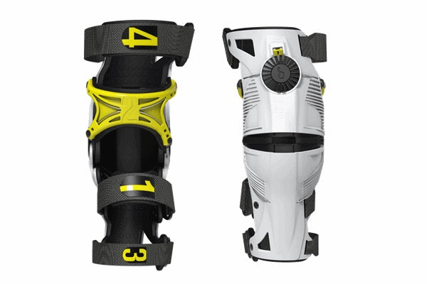 ニーブレース MOBIUS X8 WH/ACID.YL M