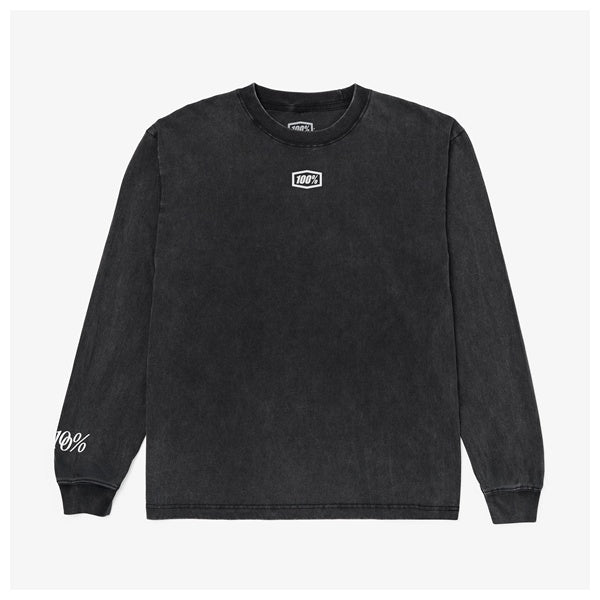 L/S Tシャツ オーバーサイズ 100% REGION V.Bk XL