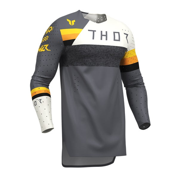ジャージ THOR SPORT LEAGUE チャコール/V.WH S※