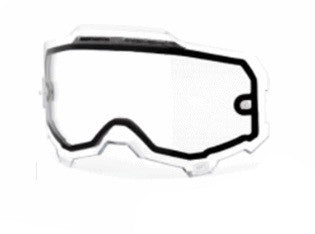 ゴーグルパーツ 100% VENT Wレンズ ARMEGA用 クリア