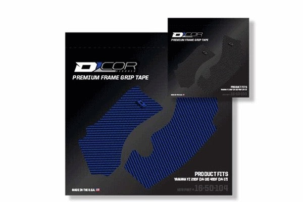 デカール DCOR フレームGRIPTAPE YZF250'14~18, YZF450'14~17 BU ※