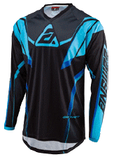 ジャージ KID アンサー/24 SYNCRON ENVENOM BU/BK M ※