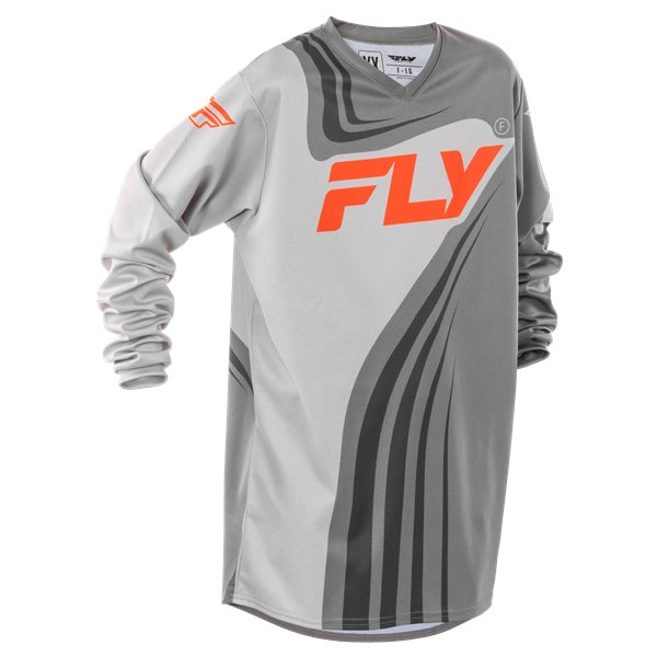 ジャージ KIDS FLY F-16 GRY/OR M ※