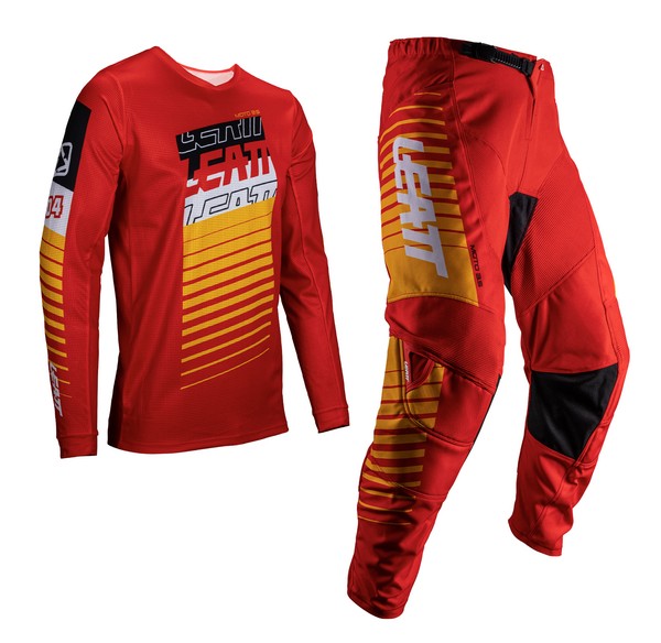 RIDE KIT LEATT 3.5 Red S/30 ※