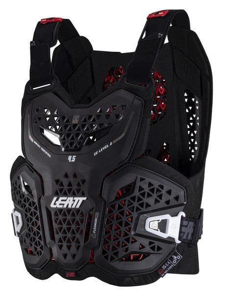 ﾌﾟﾛﾃｸﾀｰ LEATT 4.5 EVO ﾁｪｽﾄ BK L/XL