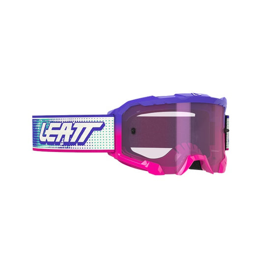 ｺﾞｰｸﾞﾙ LEATT VLCT4.5 Purple (ｸﾘｱ)