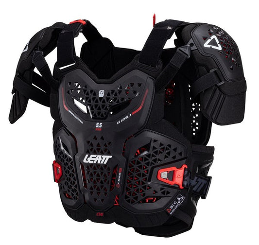 ﾌﾟﾛﾃｸﾀｰ LEATT 5.5 PRO EVO ﾁｪｽﾄ BK L/XL