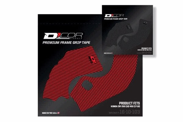 ﾃﾞｶｰﾙ DCOR ﾌﾚｰﾑGRIPTAPE CRF250'18~19, 450'17~18 RD