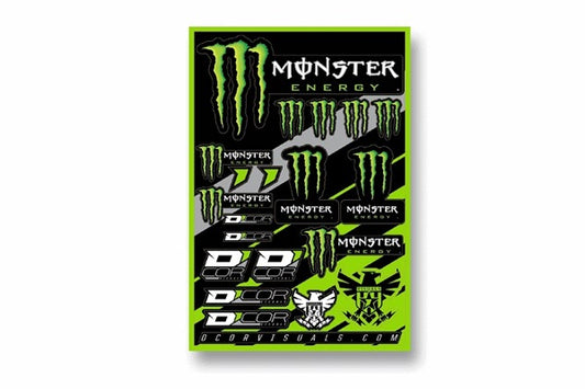 ﾃﾞｶｰﾙ DCOR ｽﾃｯｶｰｷｯﾄ 4mm MONSTER