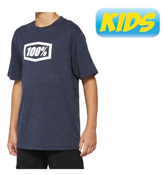 Tｼｬﾂ KIDS 100%/Essential ICON NAVY M [KID-10]