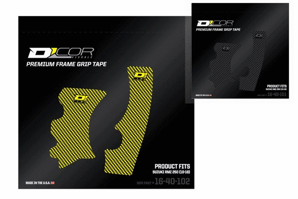 ﾃﾞｶｰﾙ DCOR ﾌﾚｰﾑGRIPTAPE RMZ250'10~18 YL ※