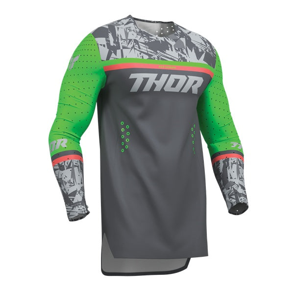 ｼﾞｬｰｼﾞ THOR27 SPORT PUNKD ﾁｬｺｰﾙ/GRN L