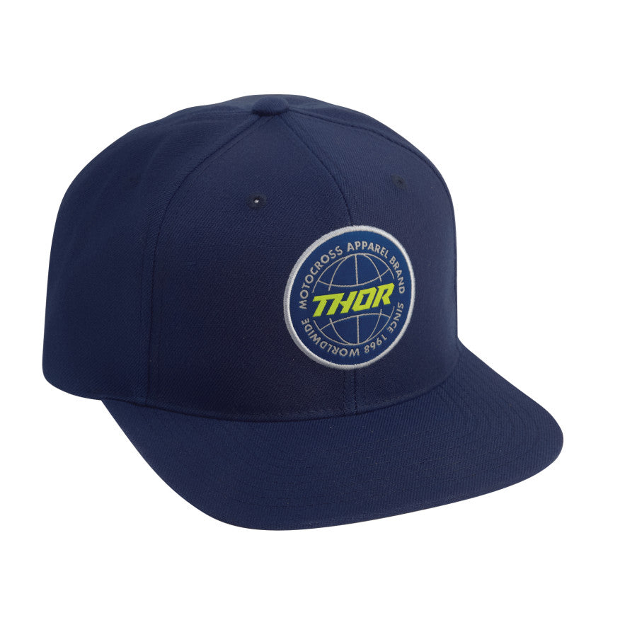 ｷｬｯﾌﾟ THOR/24 GLOBAL NAVY snapback [TH-26]