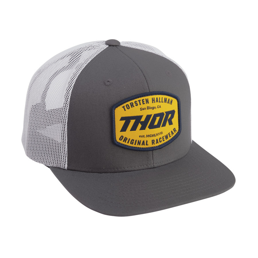 ｷｬｯﾌﾟ THOR/24 CALIBER GRY/YL snapback [TH-28]