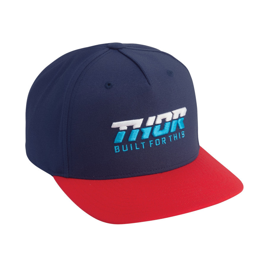 ｷｬｯﾌﾟ THOR/24 SEGMENT NAVY/RD snapback [TH-25]