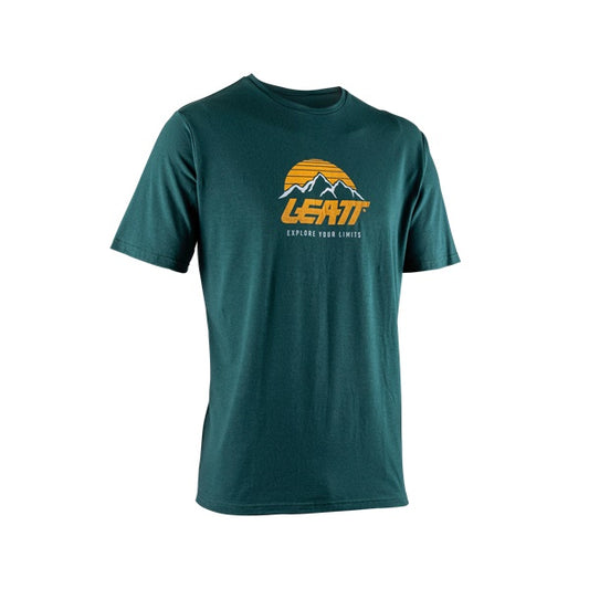 Tｼｬﾂ LEATT CORE ｽﾌﾟﾙｰｽ GRN L [LE-09]