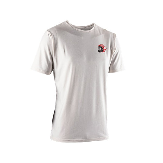 Tｼｬﾂ LEATT CORE ｸﾘｰﾑ WH L [LE-08]