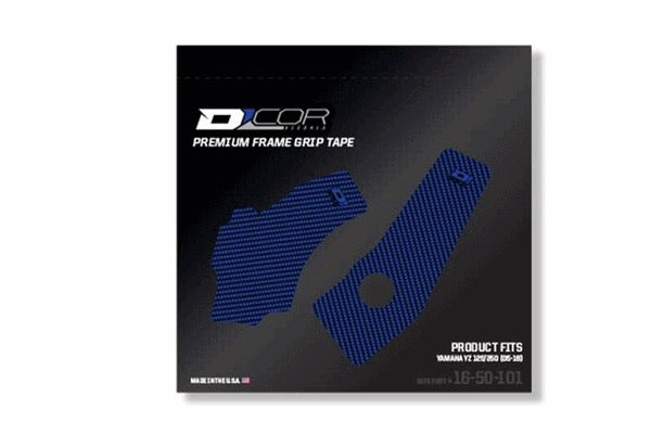 ﾃﾞｶｰﾙ DCOR ﾌﾚｰﾑGRIPTAPE YZ125/250'05~26 BU