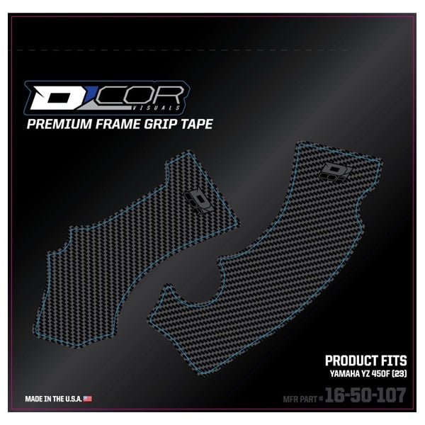 ﾃﾞｶｰﾙ DCOR ﾌﾚｰﾑGRIPTAPE YZF250'24~26, 450'23~25 GRY