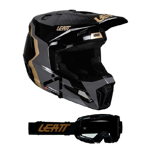 ﾍﾙﾒｯﾄｷｯﾄ KIDS LEATT MOTO 3.5Bk L